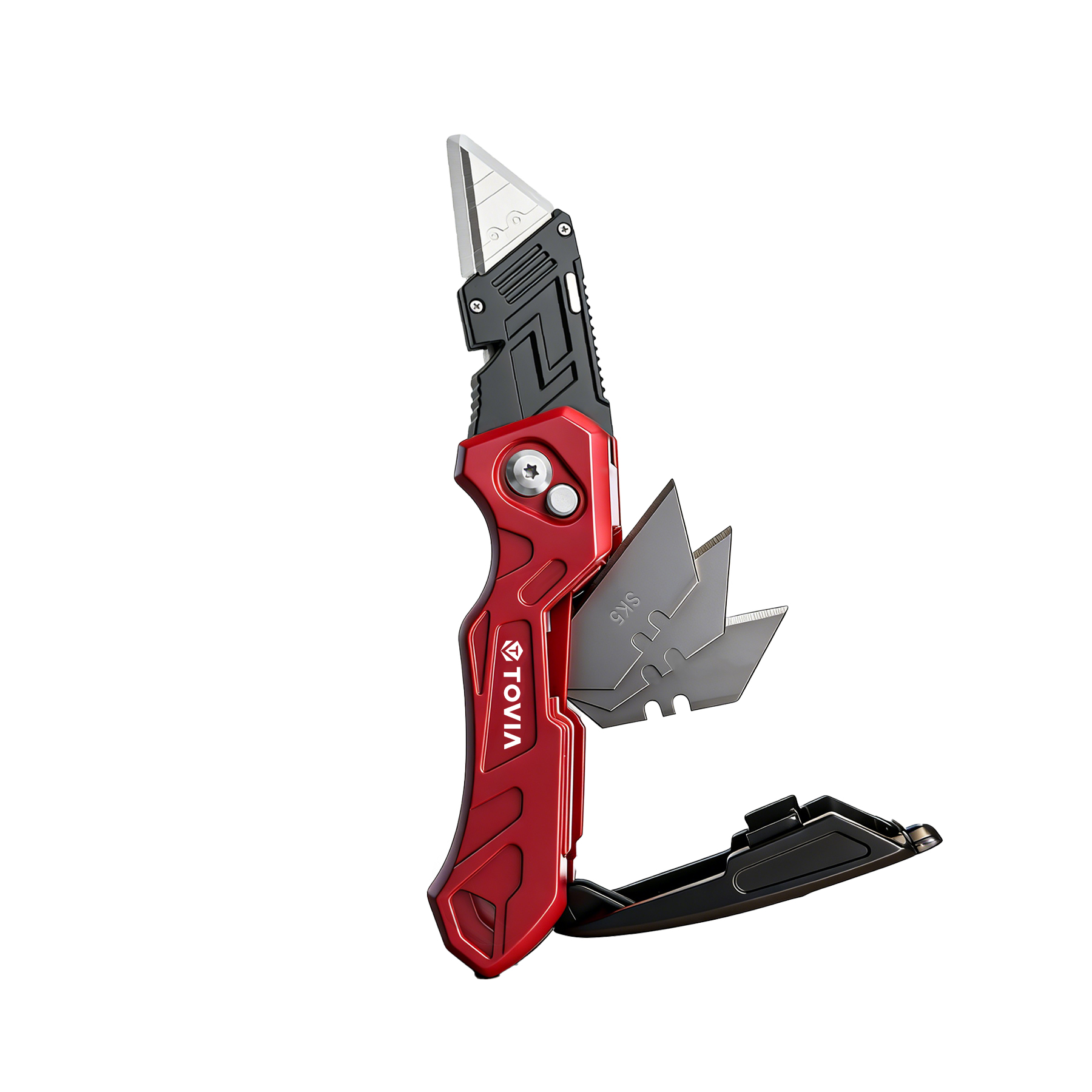 Dive Knife Titanium - T TOVIA Folding Utility Knife with