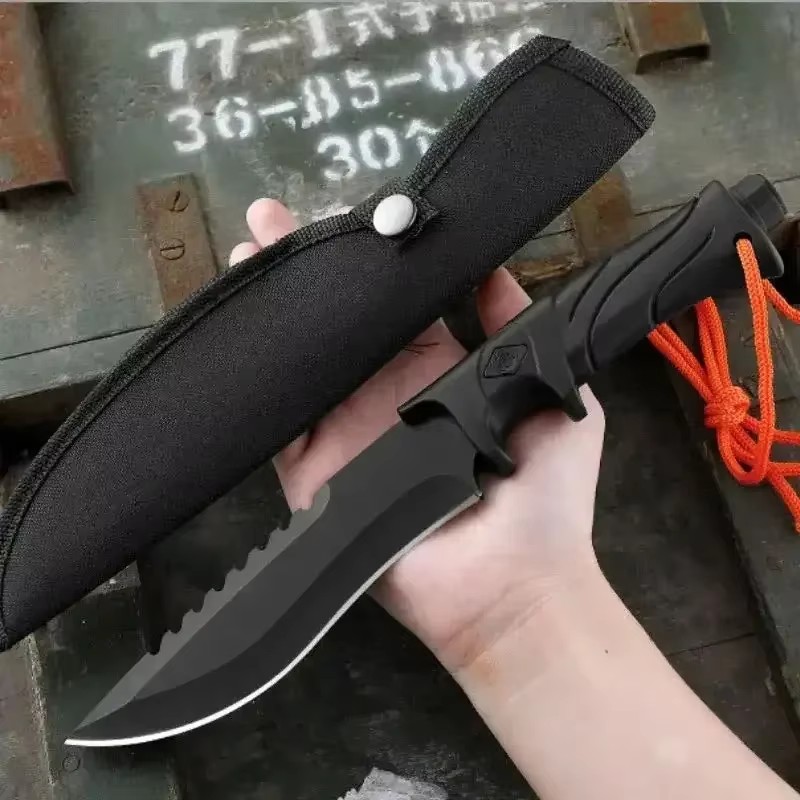 Dive Knife Titanium - Outdoor High hardness straight knife, fixed