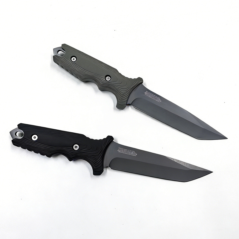 Dive Knife Titanium - 8071 High Quality Stainless Steel Straight