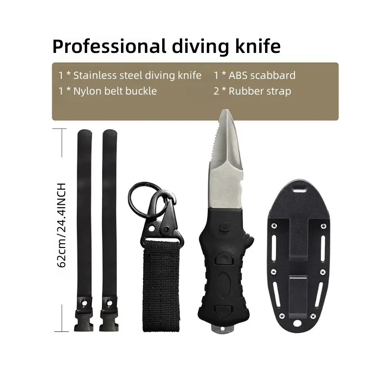 Outdoor Water Rescue Knife Spe - Dive Knife Titanium recension och pris