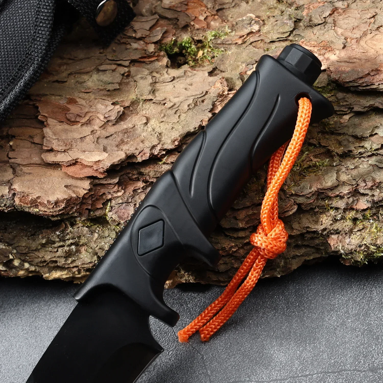 Fixed Blade Straight Knife Hig - Dive Knife Titanium recension och pris