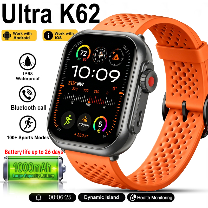 New Watch Ultra K62 Smartwatch - Aquatic Sports Performance recension och pris