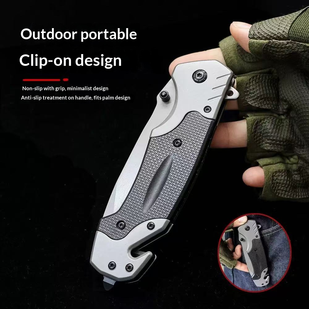 Portable Folding Pocket Knife, - Dive Knife Titanium recension och pris