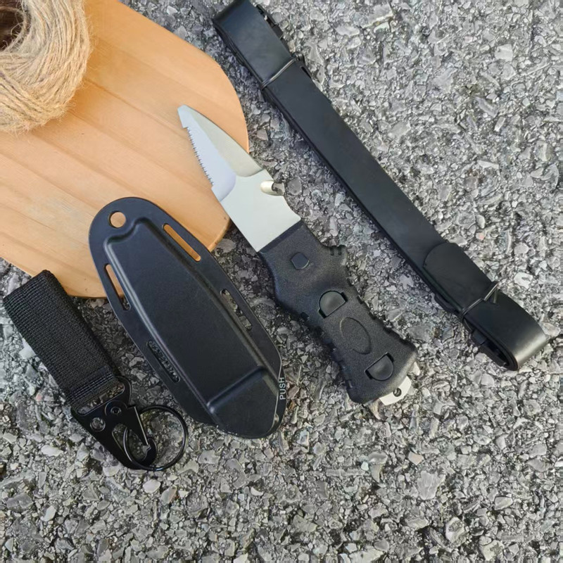 Outdoor Water Rescue Knife, St - Dive Knife Titanium recension och pris