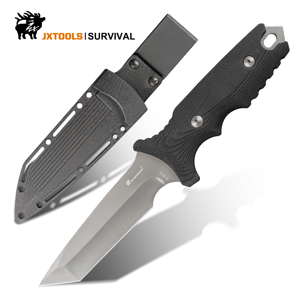 Survival Fixed Blade Knife EDC - Dive Knife Titanium recension och pris