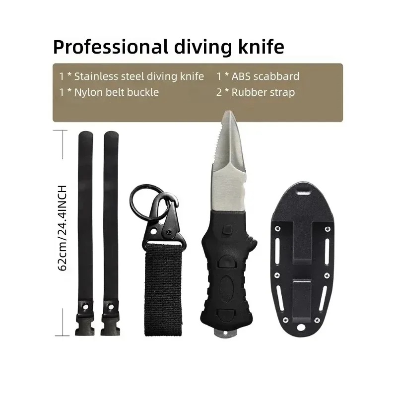 Outdoor Water Rescue Knife Spe - Dive Knife Titanium recension och pris