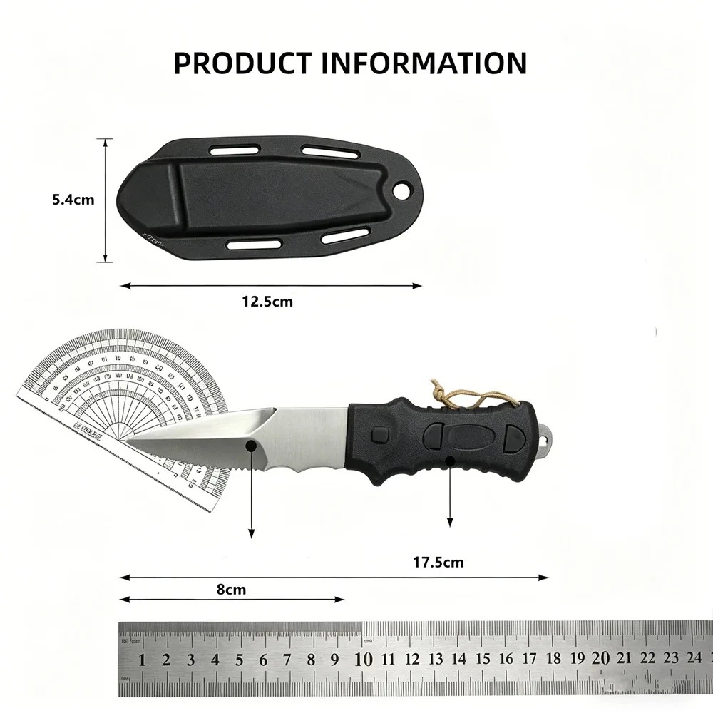 Outdoor Water Rescue Knife Spe - Dive Knife Titanium recension och pris