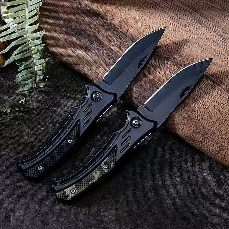 Outdoor Portable Folding Pocke - Dive Knife Titanium recension och pris