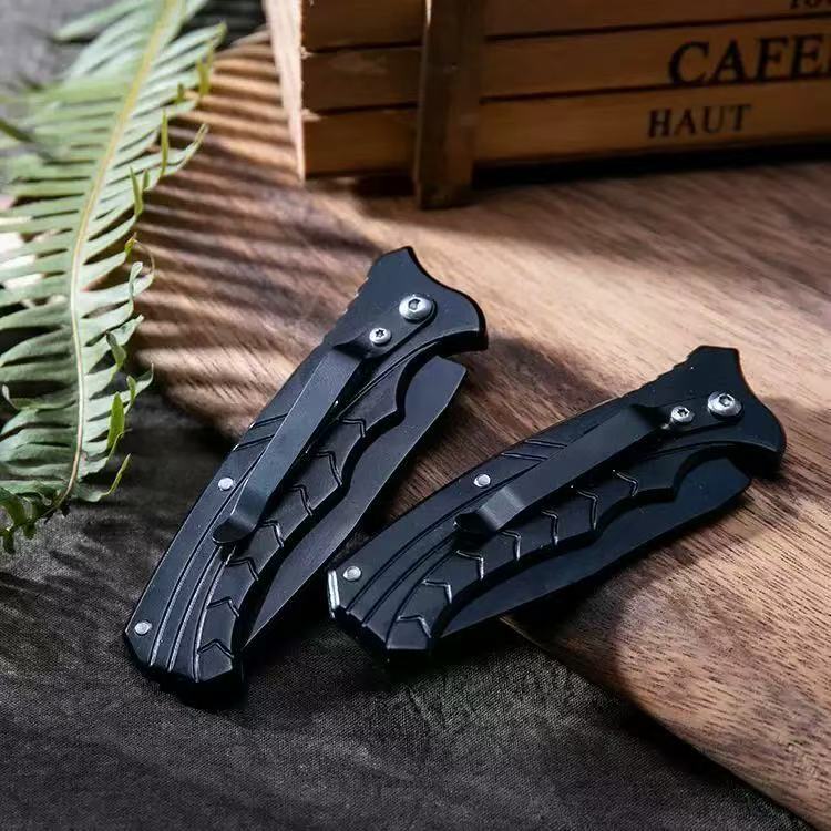 Outdoor Portable Folding Pocke - Dive Knife Titanium recension och pris