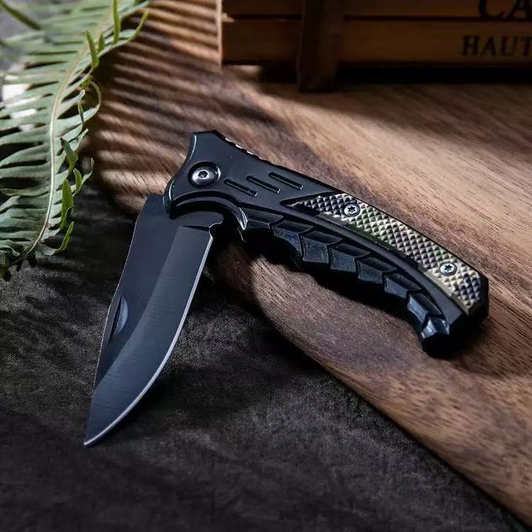 Outdoor Portable Folding Pocke - Dive Knife Titanium recension och pris