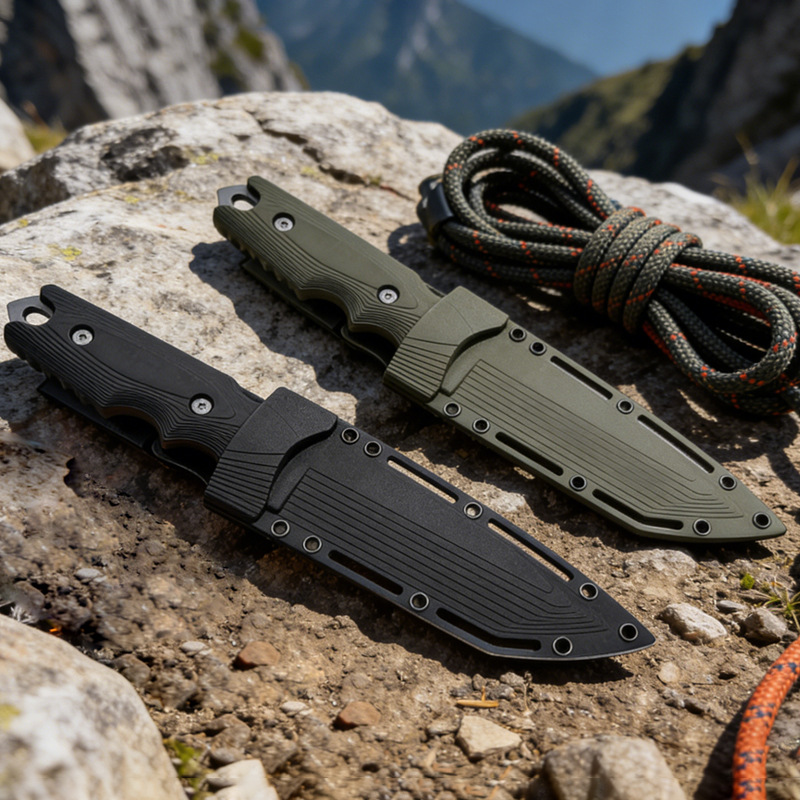 8071 High Quality Stainless St - Dive Knife Titanium recension och pris