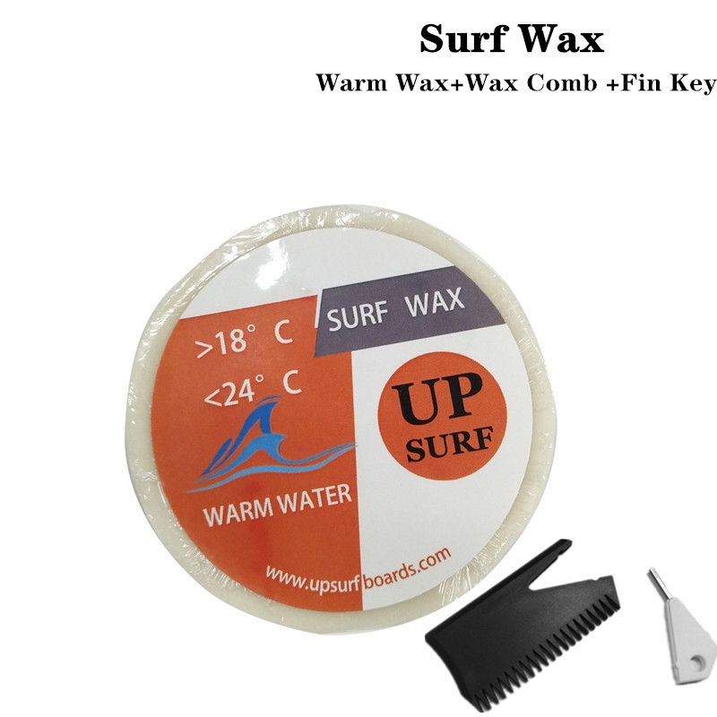 Surf Wax and Fin Key and Wax R - Surfboard Wax Tropical recension och pris