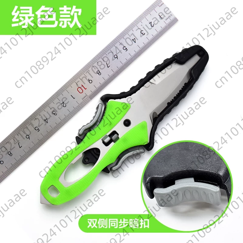 Water Rescue Knife Outdoor Rop - Dive Knife Titanium recension och pris